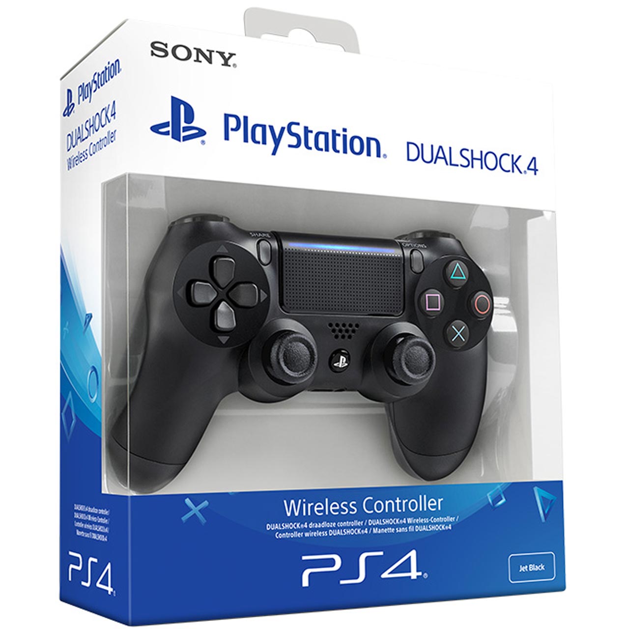 Dualshock 4 Wireless Controller for Playstation 4 PS4 – Black V2 (New)