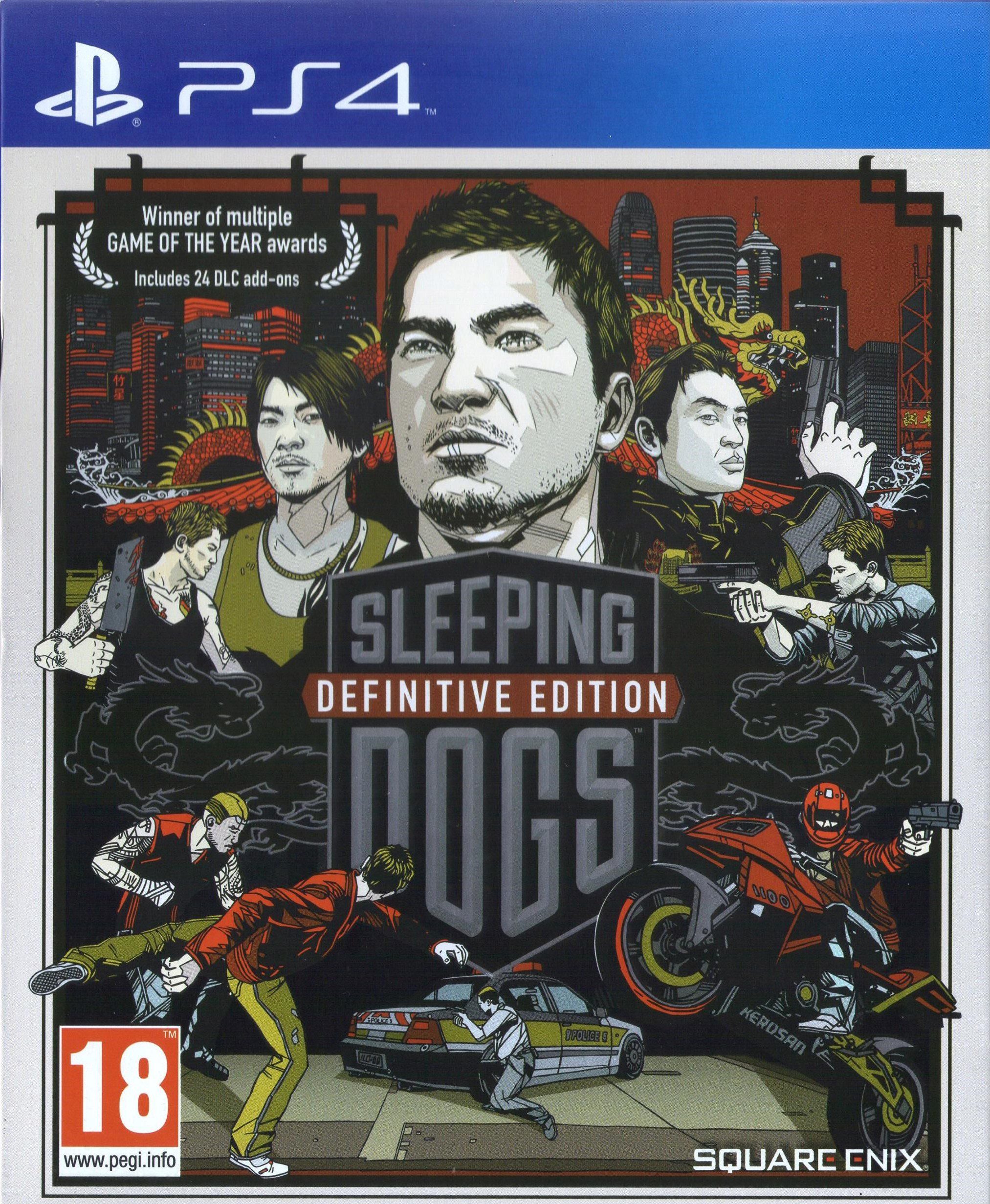 Sleeping Dogs Definitive Edition PS4 Disc