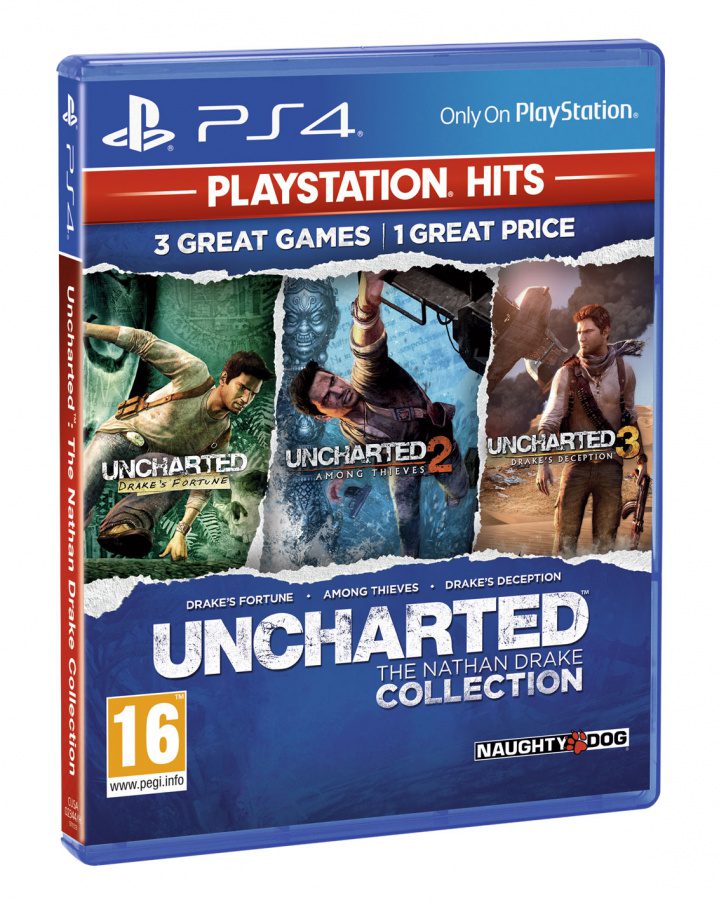 Uncharted Collection-Nathan Drake Collection PS4 (New)
