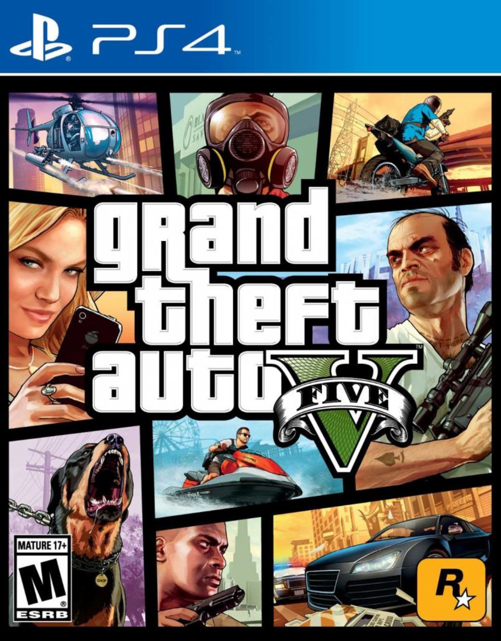 Grand Theft Auto 5-GTA 5 V PS4