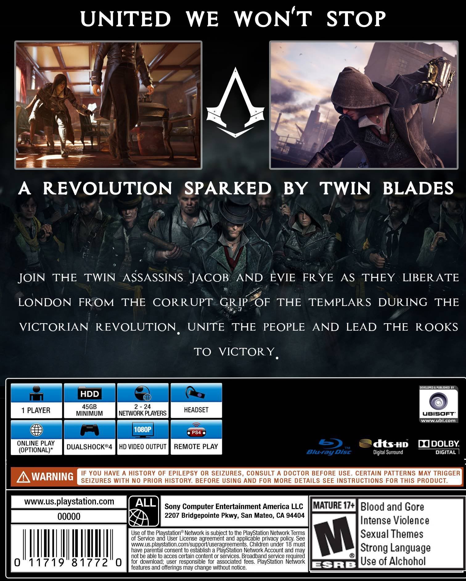ac syndicate ps4 back