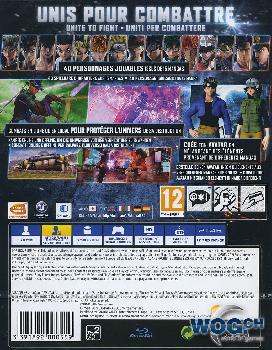 Jump Force PS4 (New)