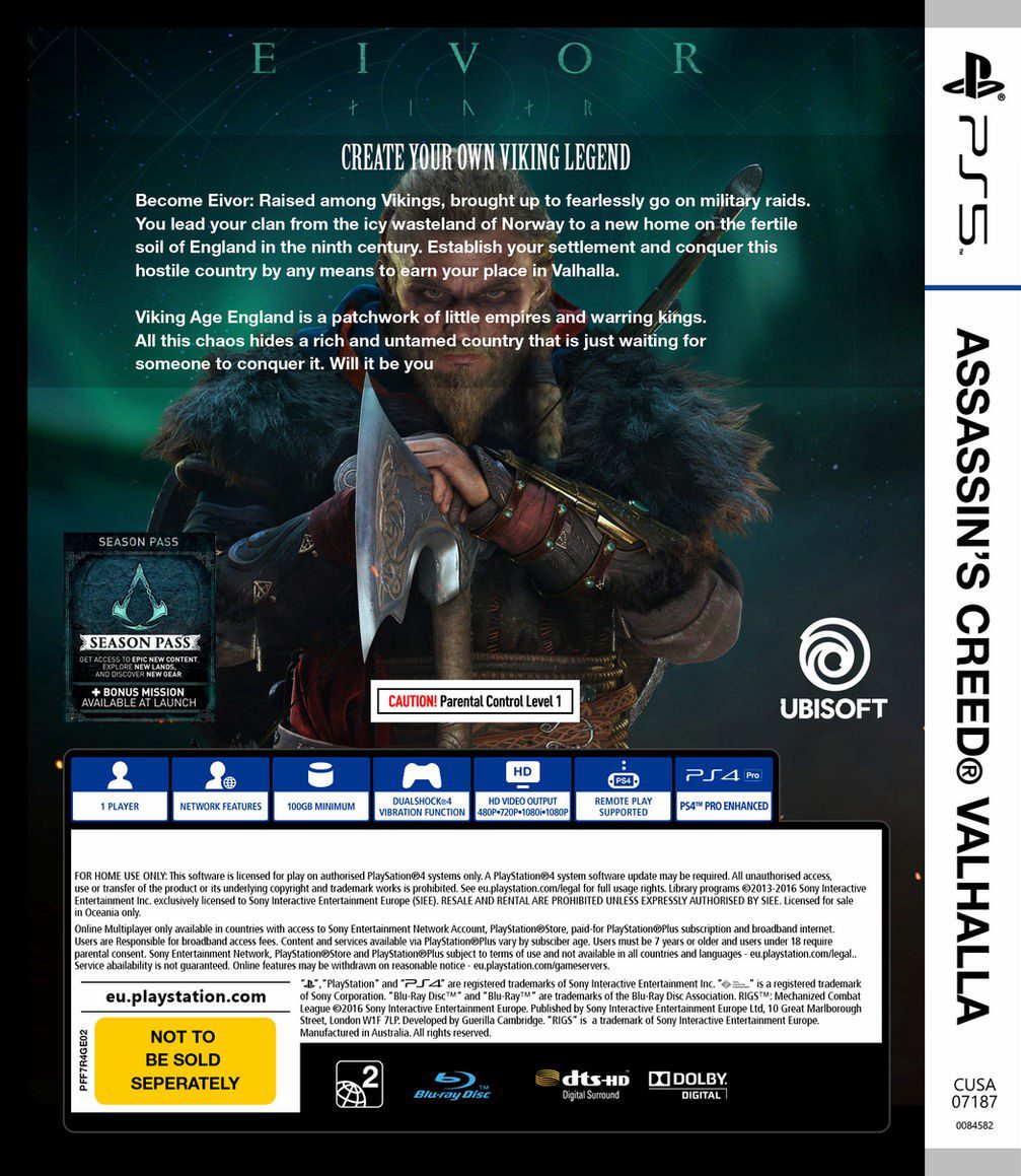 Assassin’s Creed Valhalla PS5 (New)