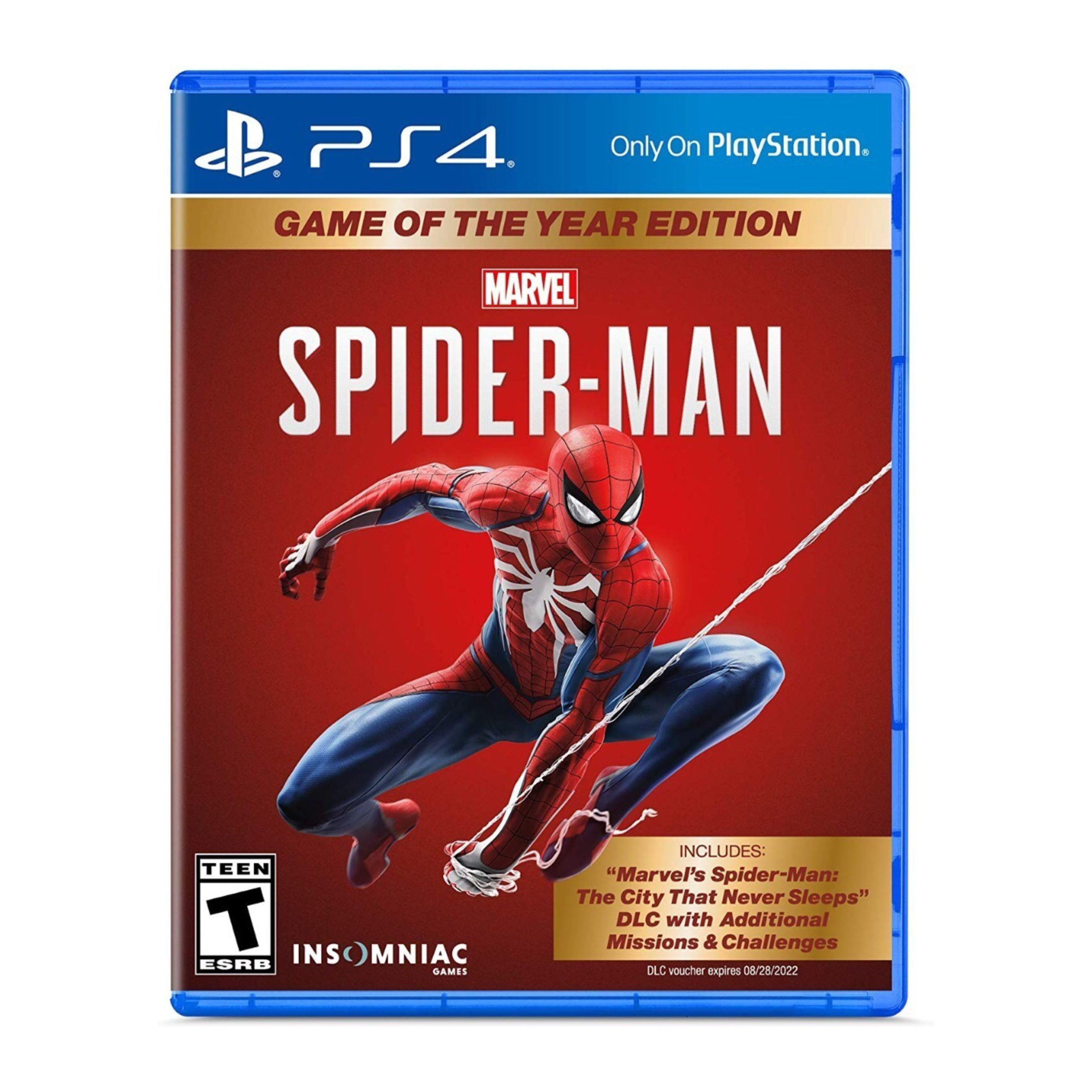 Marvel's Spiderman Game of the Year Edition PS4 (New)