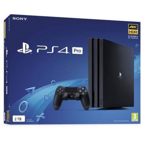 Sony PS4 Pro 2TB Console Jet Black (Pre-Owned)