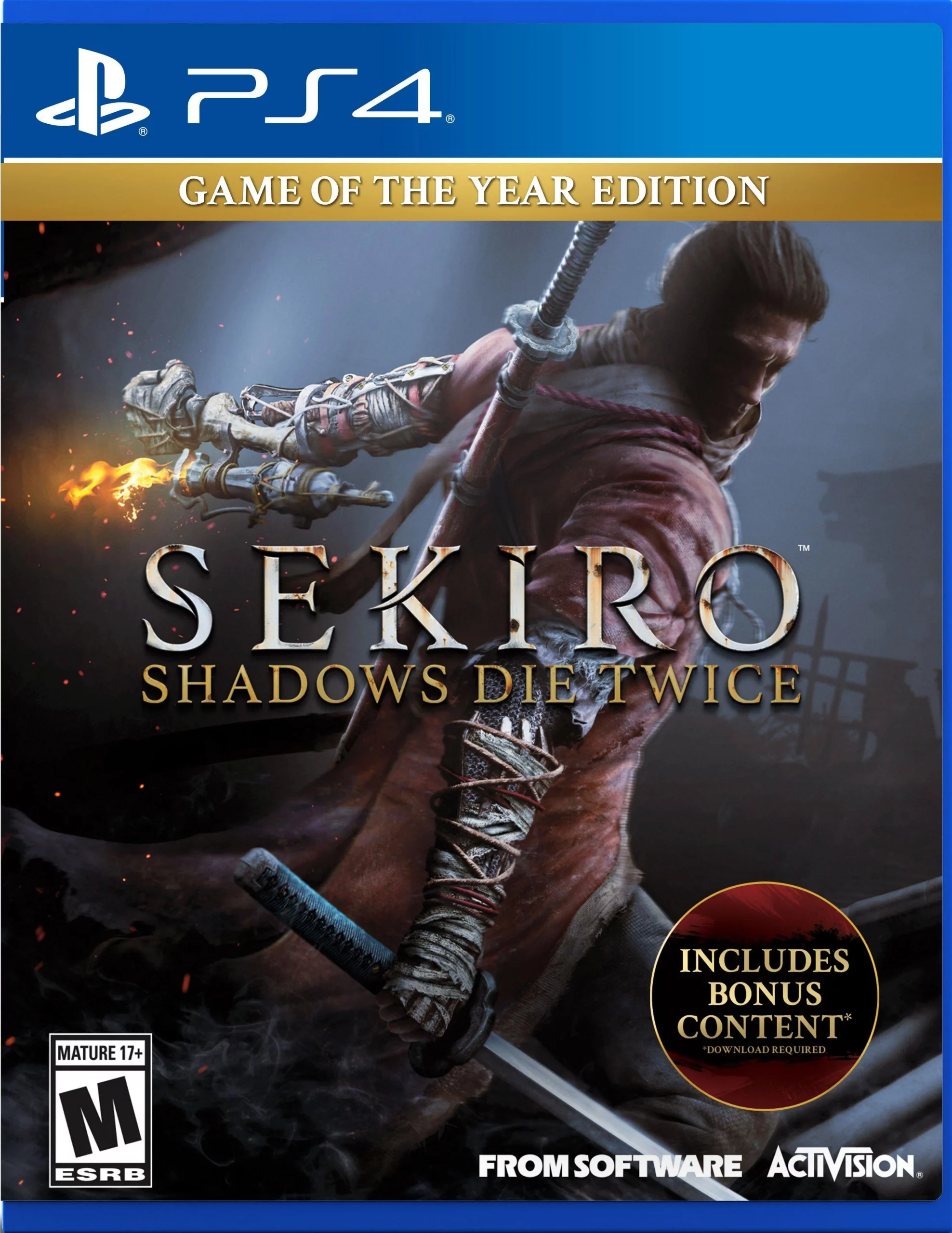 Sekiro: Shadows Die Twice Game of the Year Edition PS4 (New)
