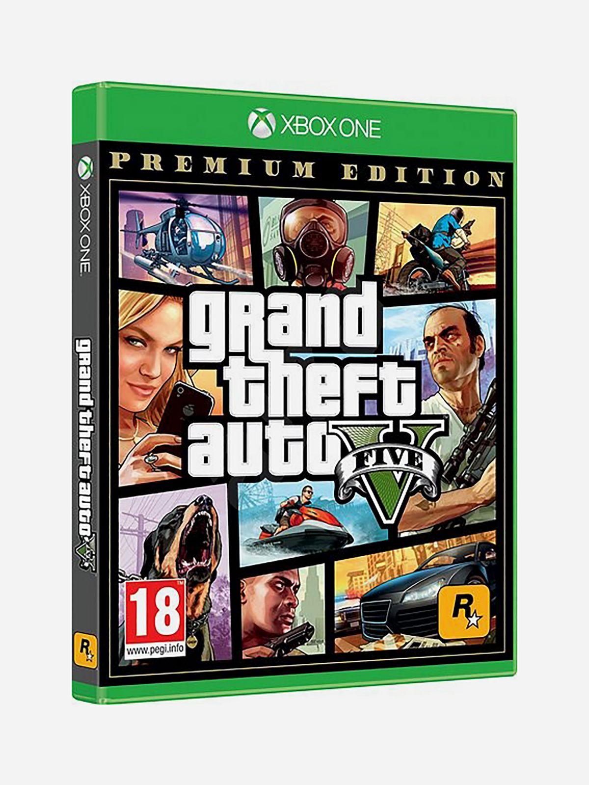 Grand Theft Auto 5-GTA 5 V Premium Edition XBOX ONE (New)