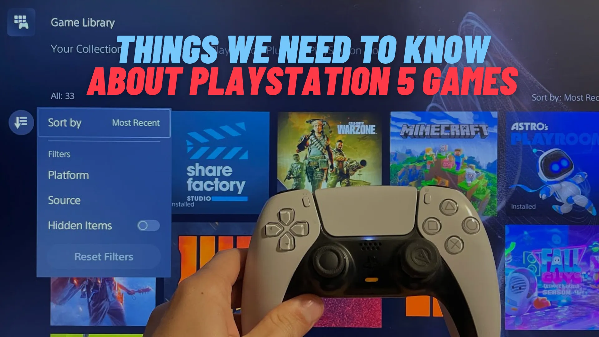 Read more about the article Things We Need to Know About the Recent Playstation 5 Games