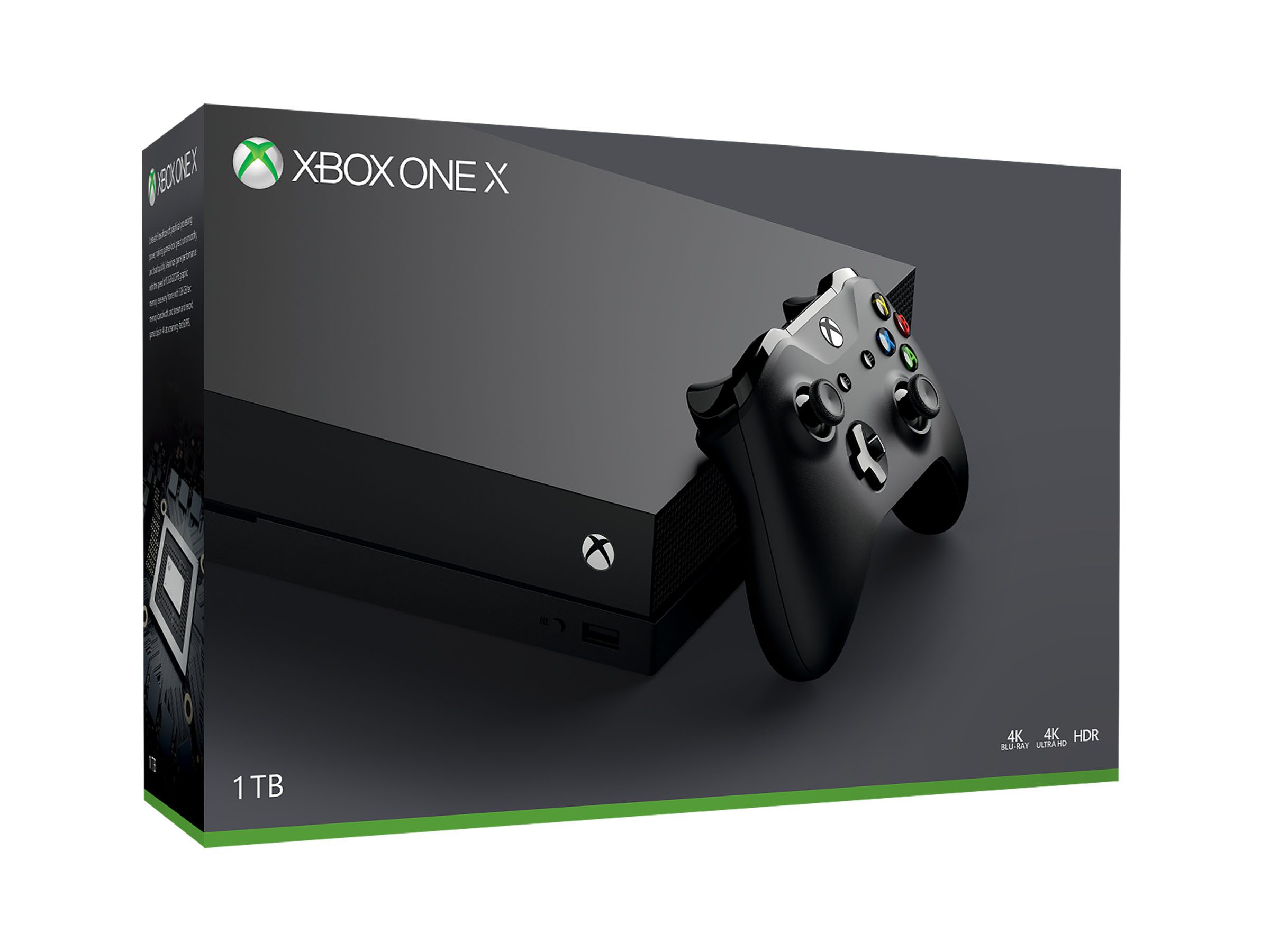 Microsoft Xbox One X 1Tb Disc Edition Console Black (Pre-Owned)