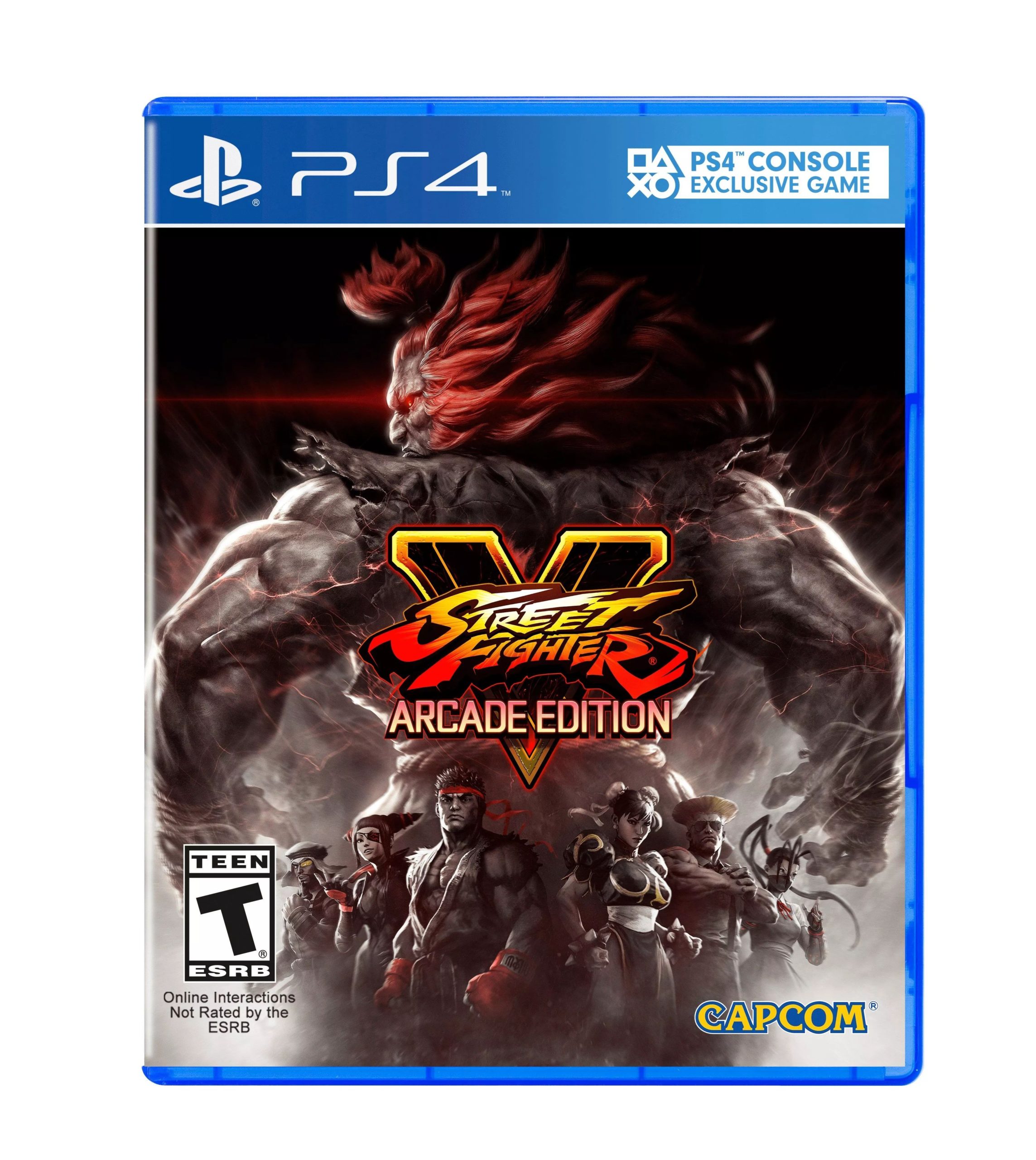 Street Fighter V 5 Arcade Edition PS4 (New)