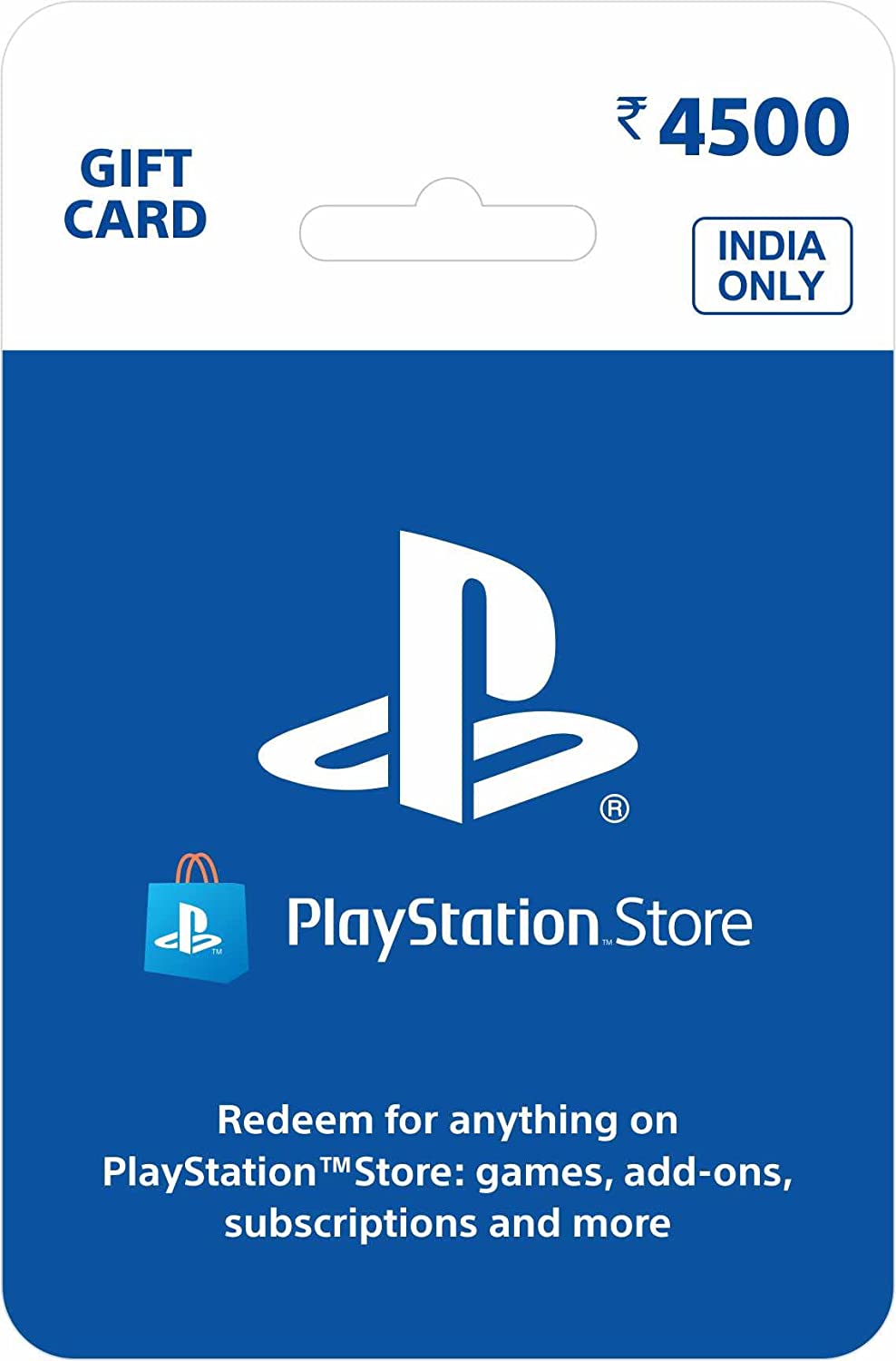 ₹4500 PlayStation PSN Store (Gift Card / Wallet Top-up) (1 Hr Delivery on E-mail)