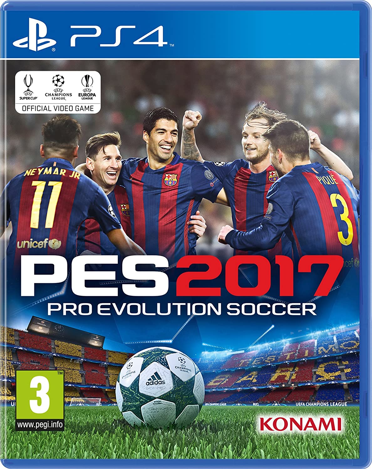 PES Pro Evolution Soccer 2017 PS4