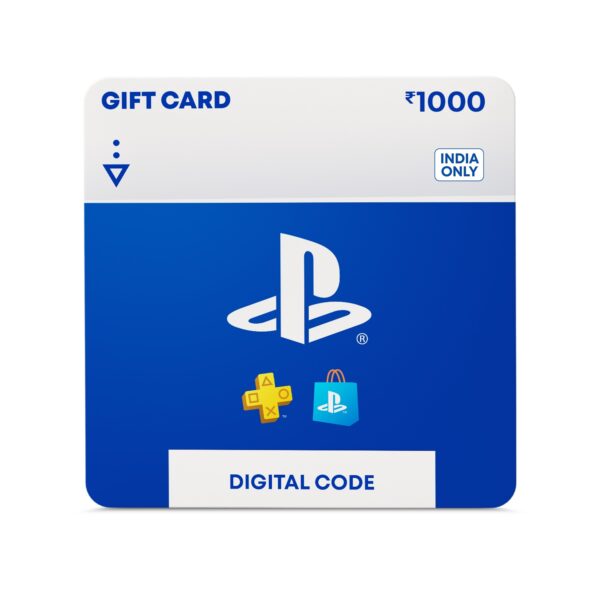 ₹1000 PlayStation PSN Store (Gift Card / Wallet Top-up) (1 Hr Delivery on E-mail)