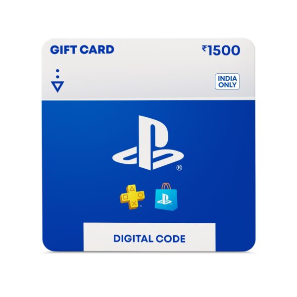 ₹1500 PlayStation PSN Store (Gift Card / Wallet Top-up) (1 Hr Delivery on E-mail)