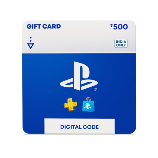 ₹500 PlayStation PSN Store (Gift Card / Wallet Top-up) (1 Hr Delivery on E-mail)