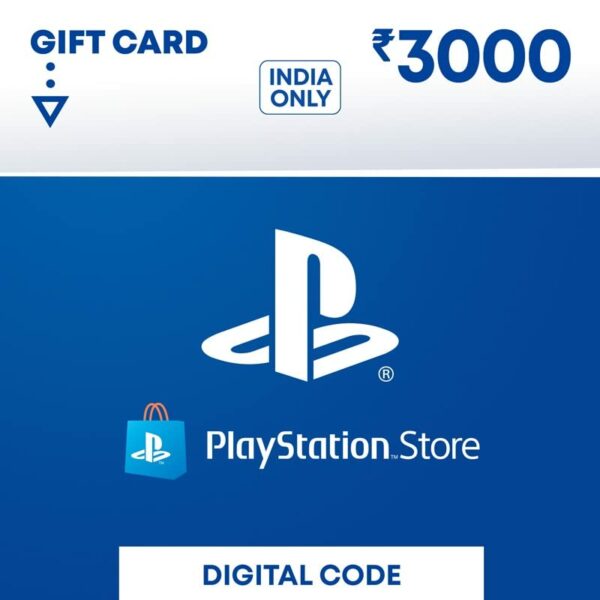 ₹2500 PlayStation PSN Store (Gift Card / Wallet Top-up) (1 Hr Delivery on E-mail)