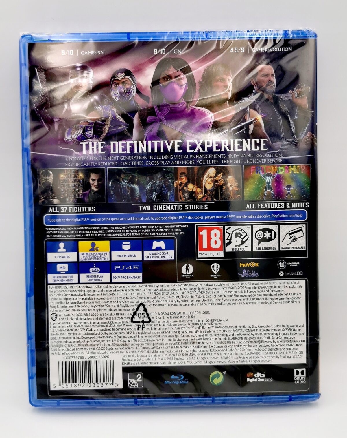 Mortal Kombat 11: Ultimate Edition PS4