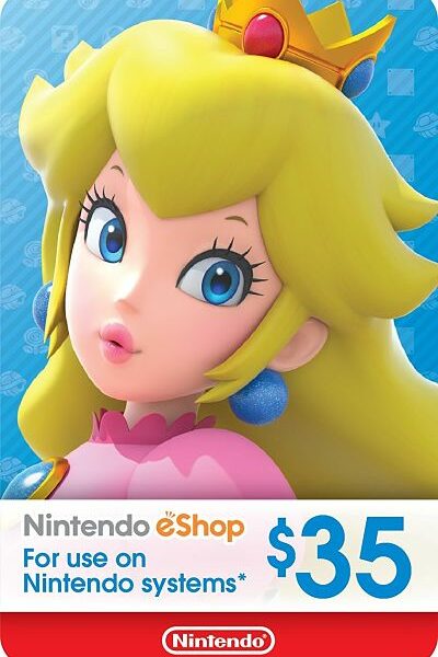 Nintendo eShop $35 USD Gift Card Switch/3DS/Wii U Digital Voucher Code