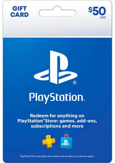 $50 USD PlayStation Store USA Gift Card/Wallet Digital Voucher Code  (Instant Delivery on E-Mail)