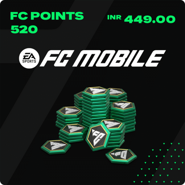 EA FC Mobile India 520 FC Points IND Digital Voucher Code