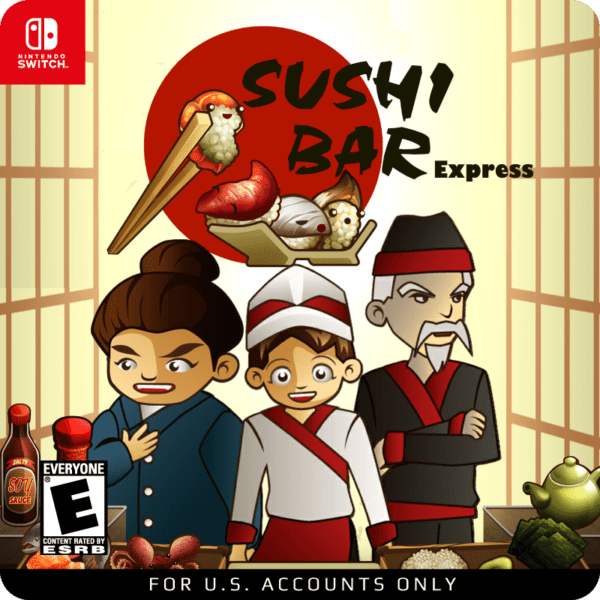 Sushi Bar Express Nintendo Switch Digital Voucher Code (E-Mail Delivery in 1 Hr)