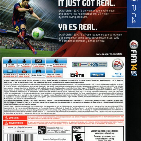 FIFA 14 PS4 (Pre-Owned)