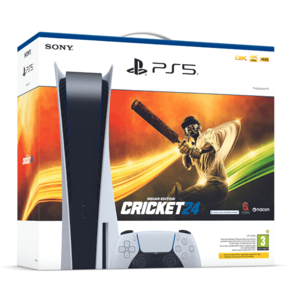 Sony PS5 PlayStation 5 Disc Cricket 24 Edition Console (New)