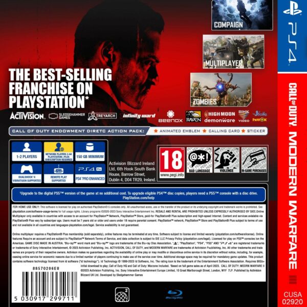 Call of Duty: Modern Warfare 3 III PS4 (New)