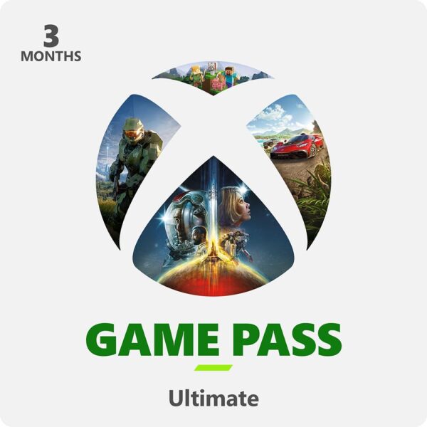 Microsoft Xbox Game Pass Ultimate 3 Months Membership (Digital Voucher Code with Instant Delivery)