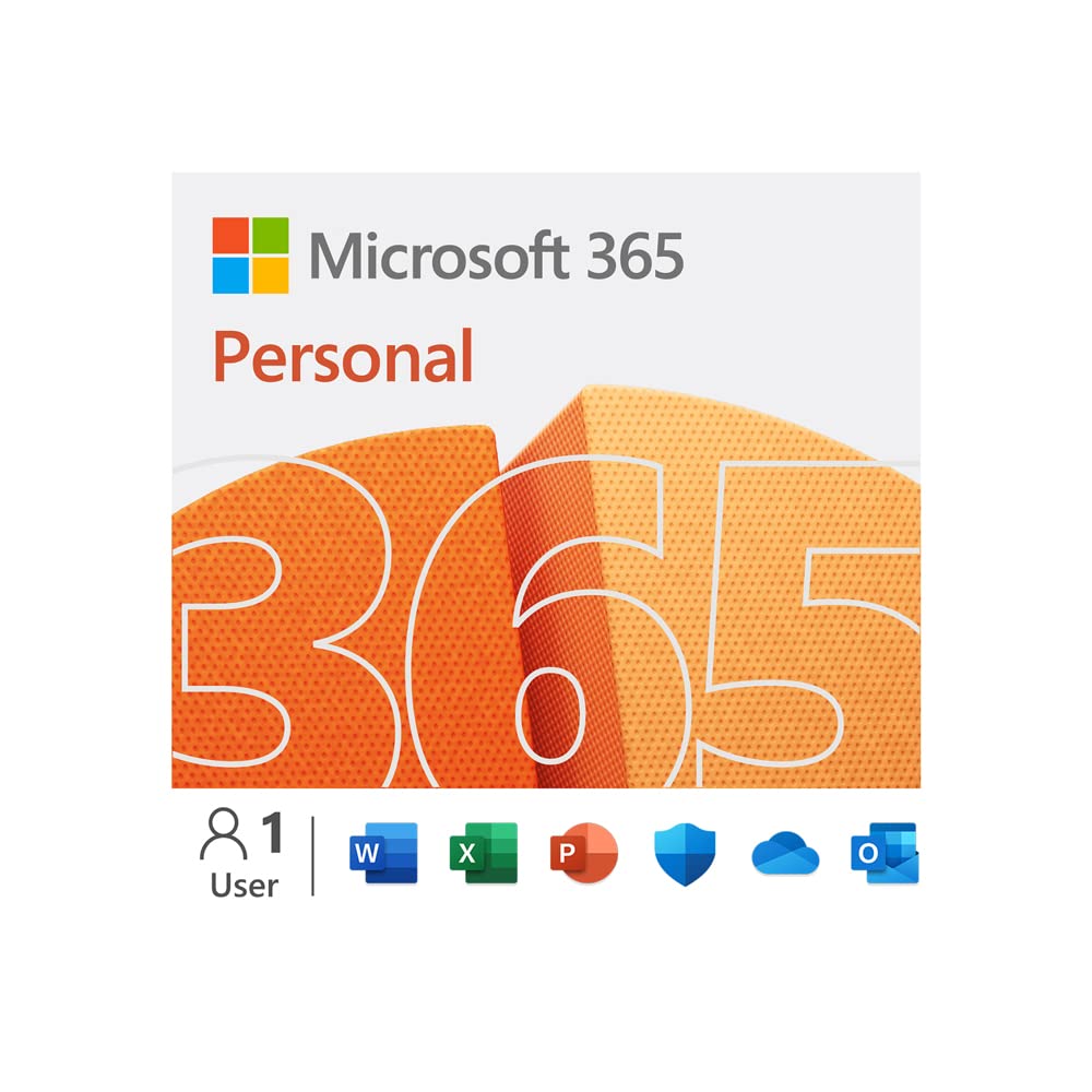 Microsoft 365 Personal | 12-Month Subscription, 1 person | Premium Office apps | 1TB OneDrive cloud storage | Windows/Mac (Digital Voucher Code with Instant Delivery)