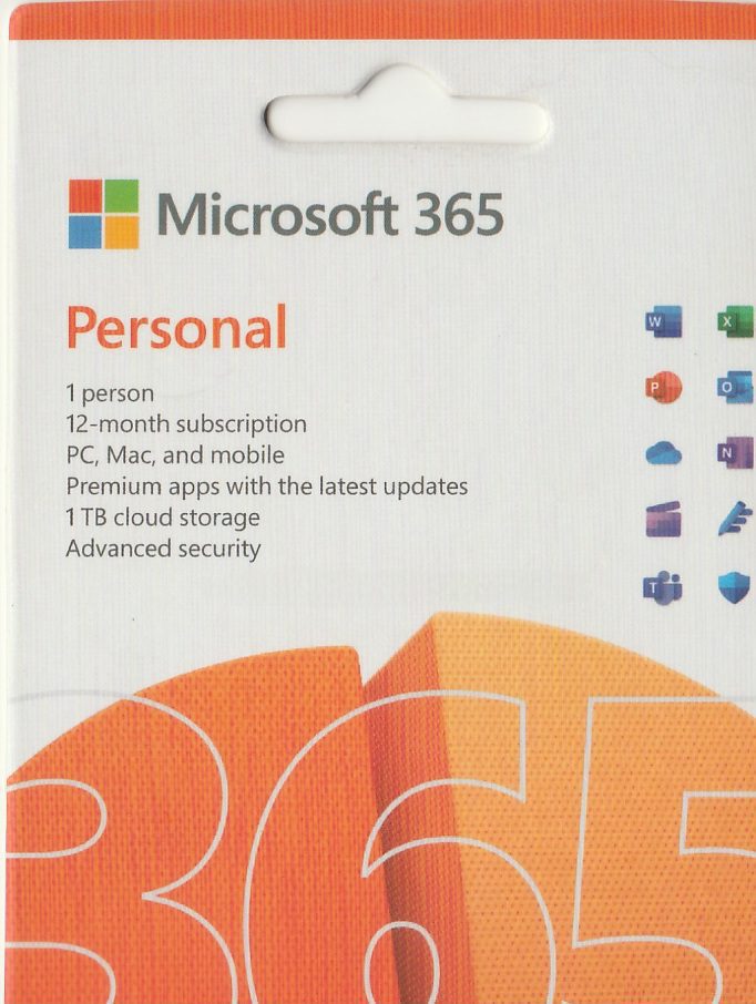 Microsoft 365 Personal | 12-Month Subscription, 1 person