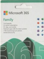Microsoft 365 Family | 12-Month Subscription, 6 people | Premium Office apps | 1TB OneDrive cloud storage | Windows/Mac (Digital Voucher Code with Instant Delivery)
