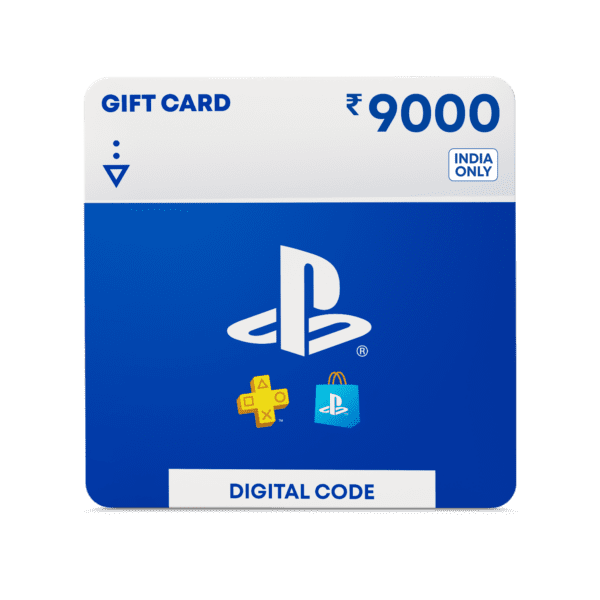 ₹9000 PlayStation PSN Store (Gift Card / Wallet Top-up) (Instant Delivery)