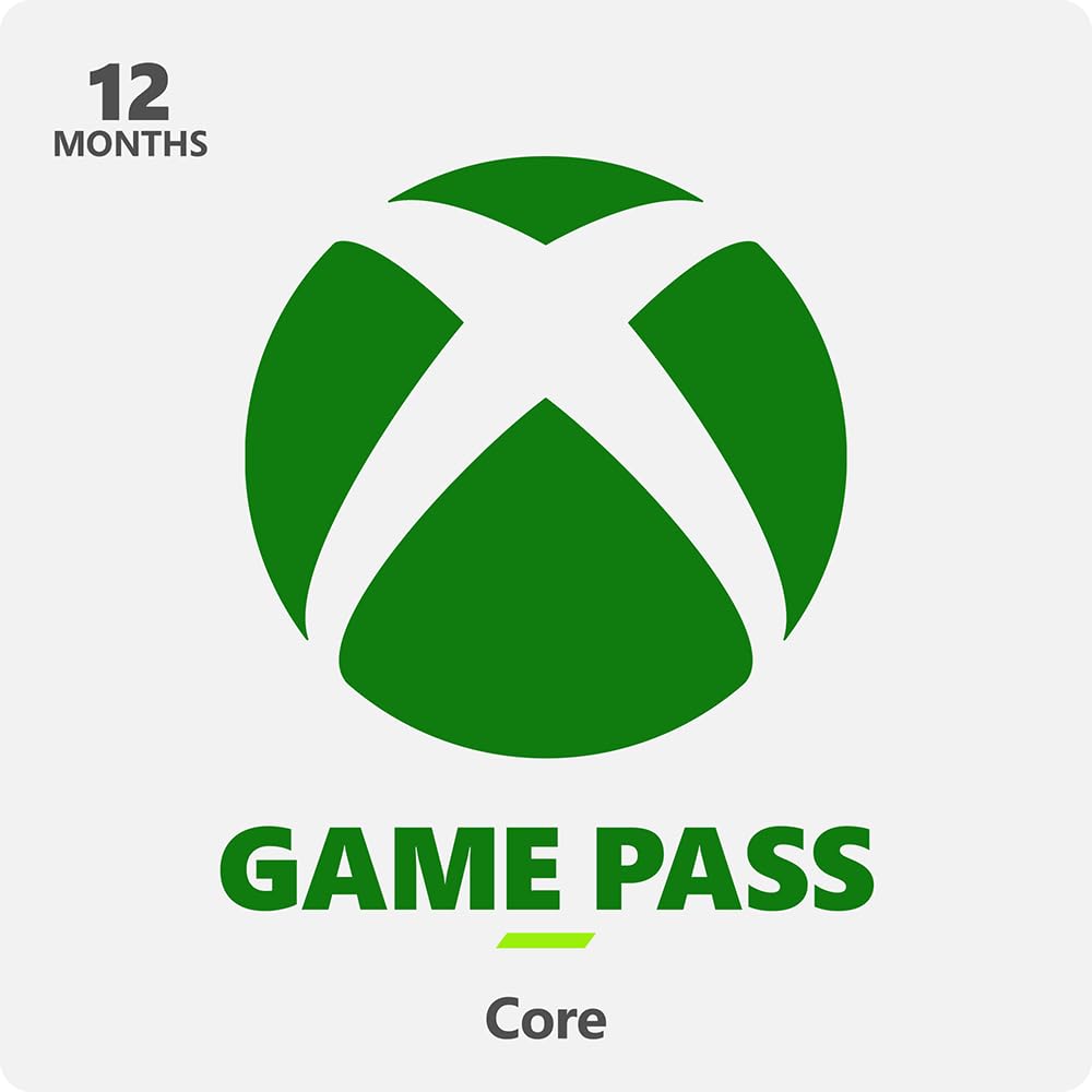 Xbox Game Pass Core 12 Month Membership (Digital Voucher Code with Instant Delivery)