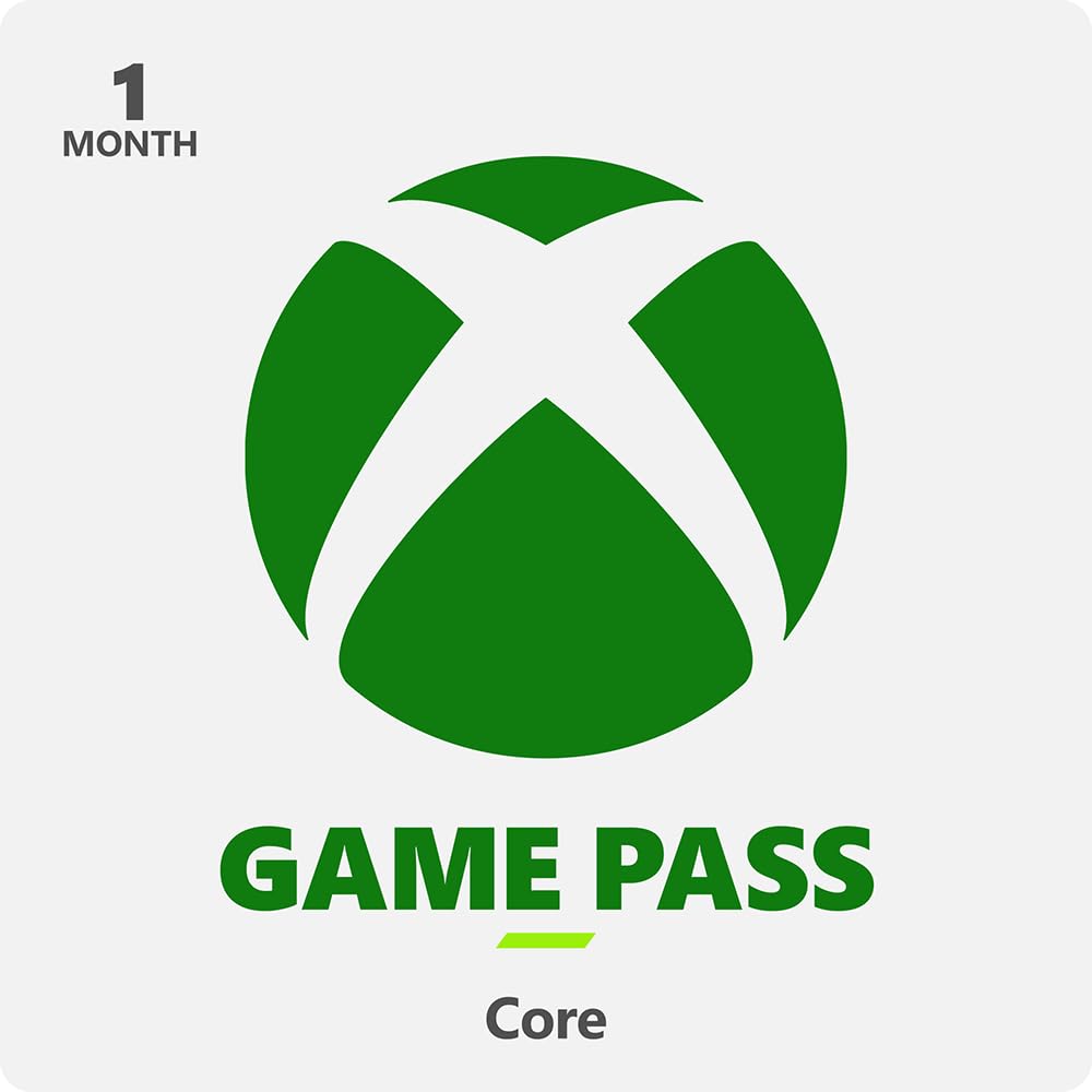Xbox Game Pass Core 1 Month Membership (Digital Voucher Code with Instant Delivery)
