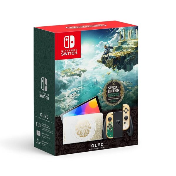 Nintendo Switch OLED Handheld Console with Joy-Con Legends of Zelda Tears of Kingdom Edition (New)