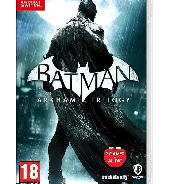 Batman: Arkham Trilogy Standard Edition Nintendo Switch (New)