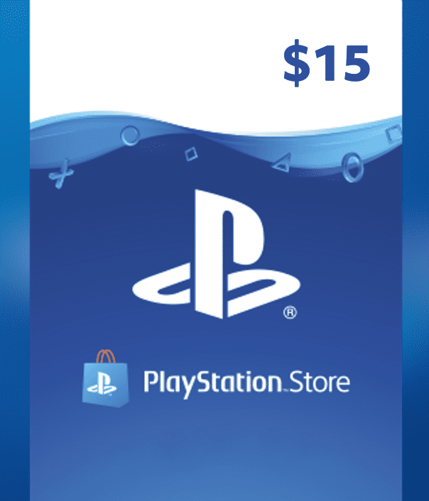 $15 USD PlayStation Store USA Gift Card/Wallet Digital Voucher Code  (Instant Delivery on E-Mail)