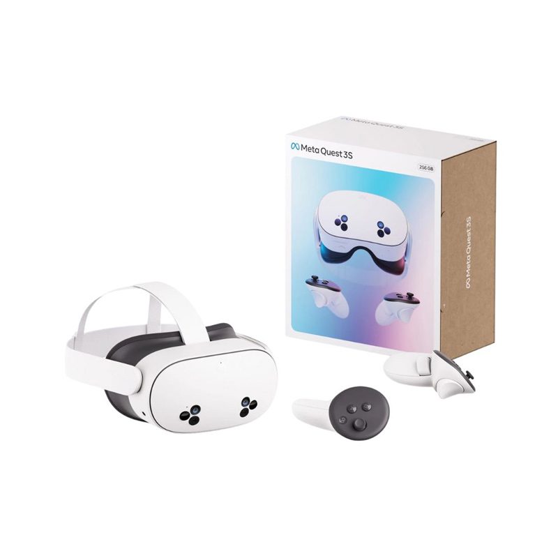 Meta Quest 3S 256 GB Console Virtual Reality Headset with Batman Arkham  Shadow Game (New)