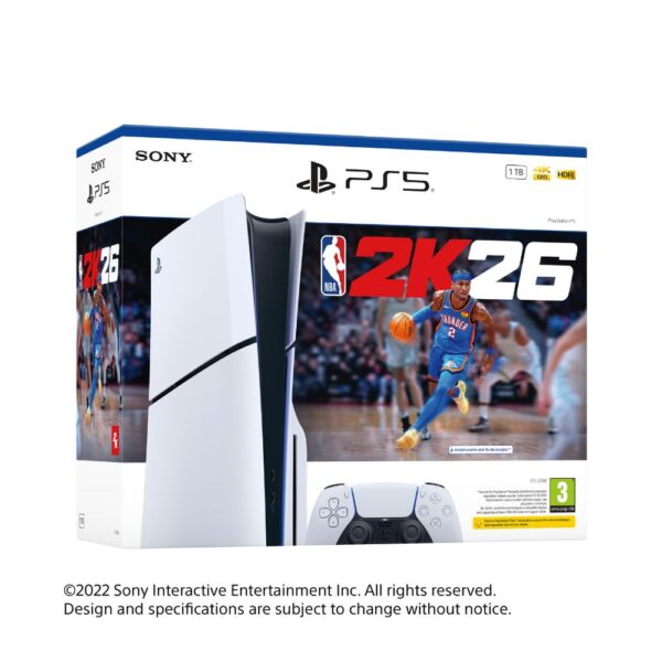 Sony PS5® Console Slim – NBA 2K26 Bundle (New)