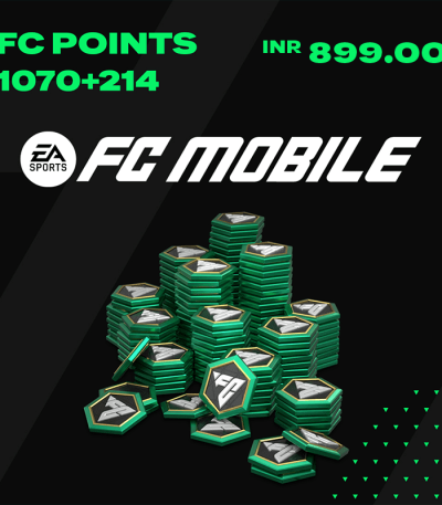 EA FC Mobile India 1070+214 FC Points IND Digital Voucher Code