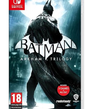 Batman: Arkham Trilogy Standard Edition Nintendo Switch (New)