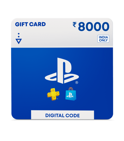 ₹8000 PlayStation PSN Store (Gift Card / Wallet Top-up) (Instant Delivery)