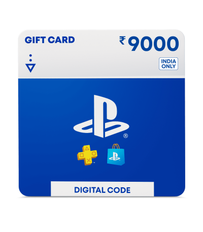 ₹9000 PlayStation PSN Store (Gift Card / Wallet Top-up) (Instant Delivery)